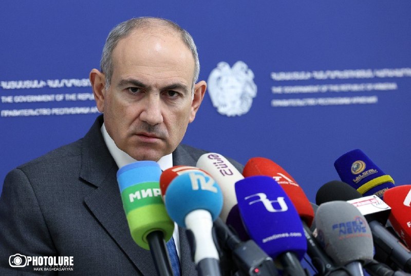 Никол Пашинян выступает с заявлением о перекрестке мира в Тавушской области