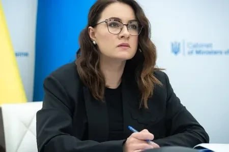 Юлия Свириденко на заседании правительства Украины
