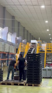 Сортировка черешни на экспорт в Тавушской области, Армения