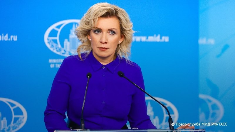 Мария Захарова на брифинге о выборах в Тавушской области