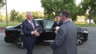 Вице-премьер Армении Мгер Григорян на мероприятии Дня независимости США в Ереване