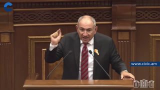 Никол Пашинян выступает на выборах в Тавушской области