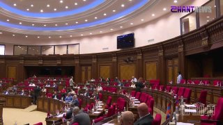 Студия телеканала «Шант» с обсуждением ситуации в Тавушской области