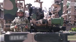 Министр обороны РА Сурен Папикян на обучении военных в Тавушской области с гаубицами «TORQ»