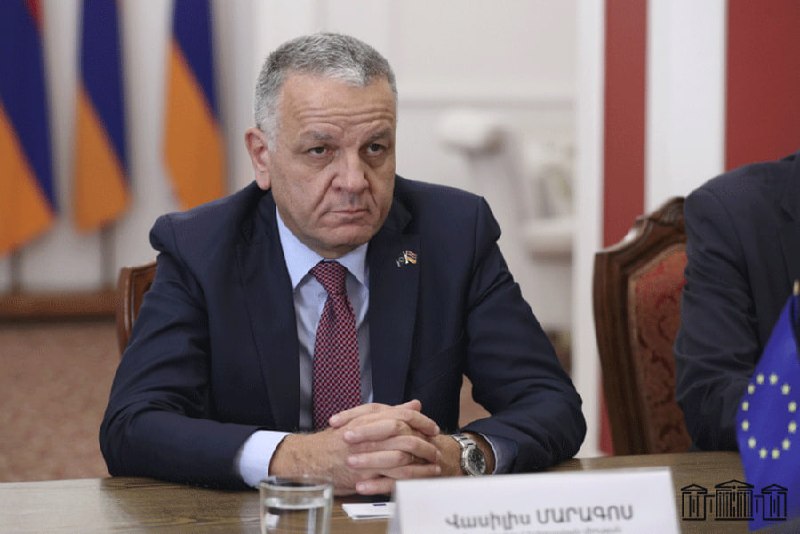Посол ЕС Василис Марагос на встрече с армянскими экспортерами в Армении