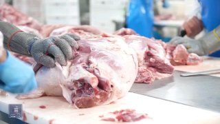 Производство мясных продуктов компанией «Атенк» в Тавушской области