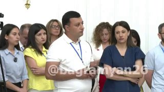 Никол Пашинян на брифинге 9 июля 2025 года, проект TRIPP