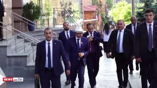 Рубен Рубинян на заседании парламента Армении, Тавушская область