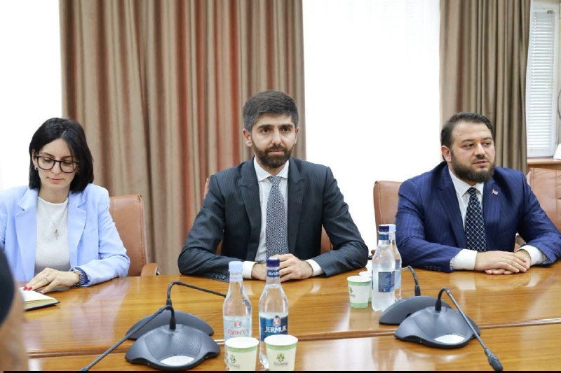 Встреча заместителя министра экономики Армении с делегацией ОАЭ, обсуждение экспорта овощей и цветов, Тавушская область
