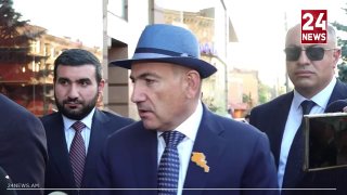 Никол Пашинян на брифинге, Тавушская область