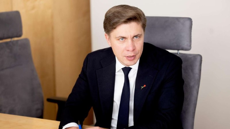 Миндаугас Синкявичюс на заседании парламента Литвы